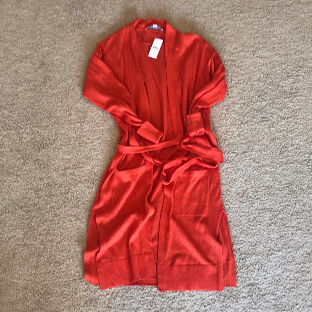 Tangerine cardigan